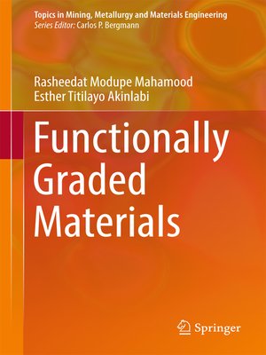 cover image of Functionally Graded Materials
